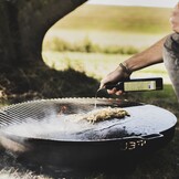 Bonfue Bongrill - Rond Grill rooster halve cirkel