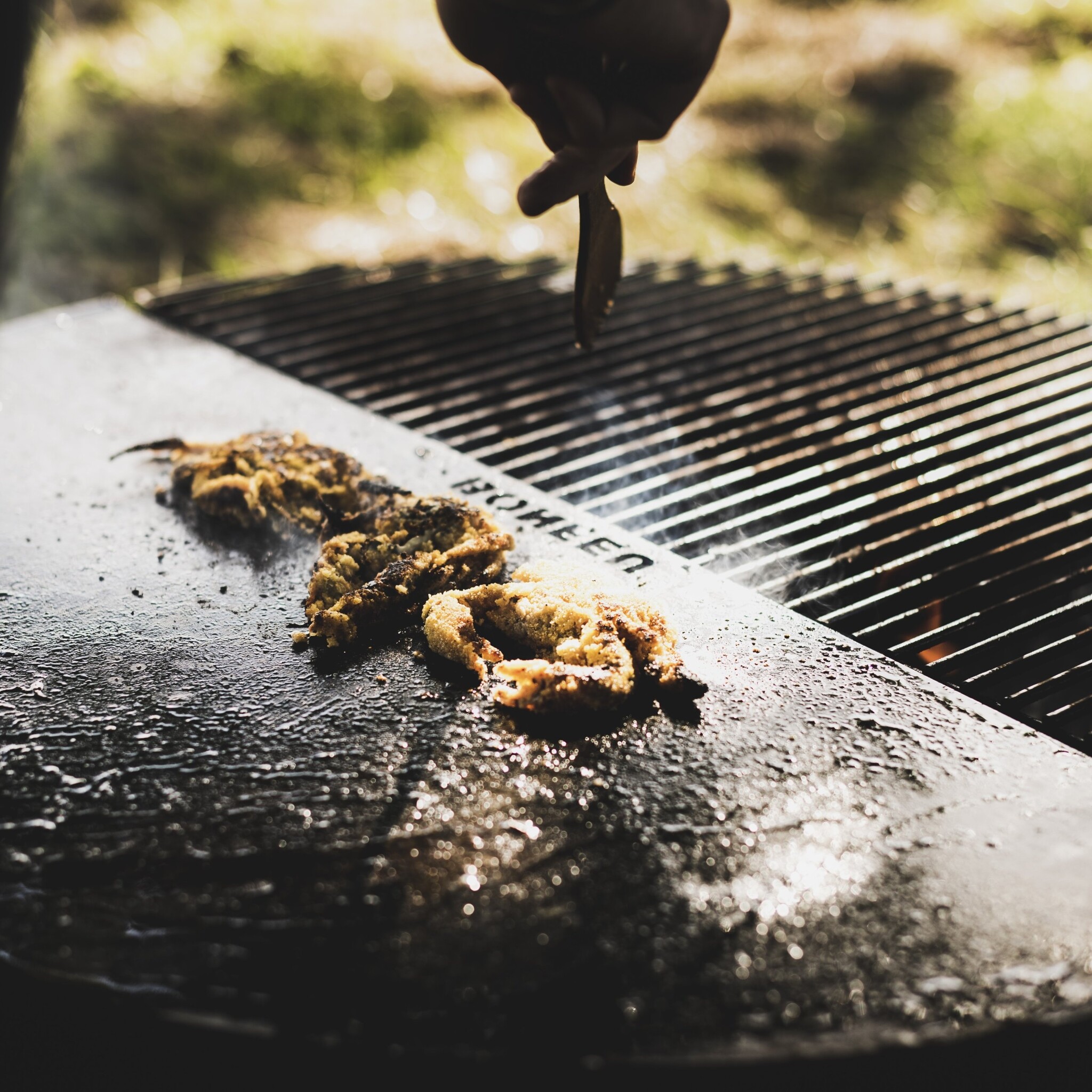 Bonfue Bongrill - Rond Grill rooster halve cirkel