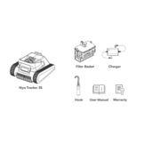 Niya Tracker 35 Zwembadrobot - draadloos | Zwemland.nl - Zwemland