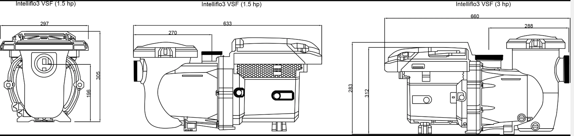 Pentair Intelliflo 3 VSF Zwembadpomp
