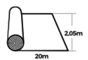 Alkorplan gewapende folie Natural Pool