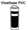 CEFIL POOL vloeibaar PVC voor classic effen folie met vernislaag