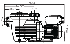 Hayward K-Flo VSTD Frequentiegeregelde Zwembadpomp