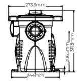 Hayward K-Flo VSTD Frequentiegeregelde Zwembadpomp