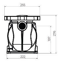 Pentair superflo single speed pomp
