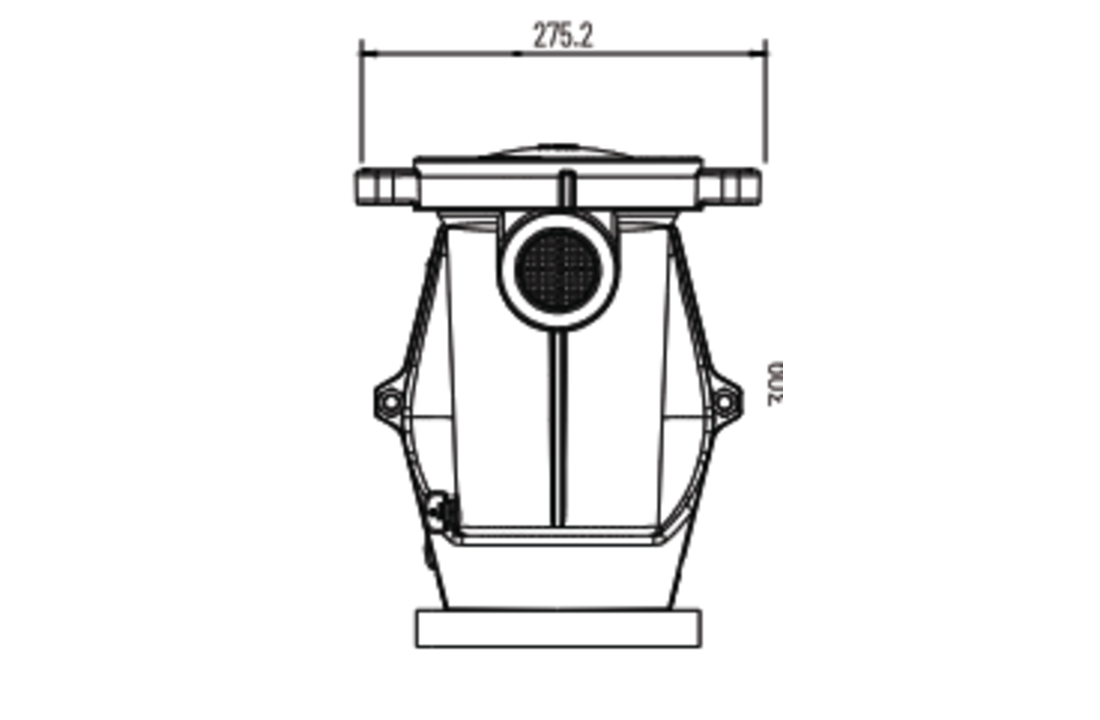 Pentair Whisperflo single speed pomp