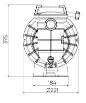 Pentair Speciale serie La Sta-Rite single speed pomp