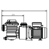 Pentair Swimmey single speed pomp