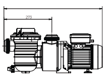 Pentair Swimmey single speed pomp