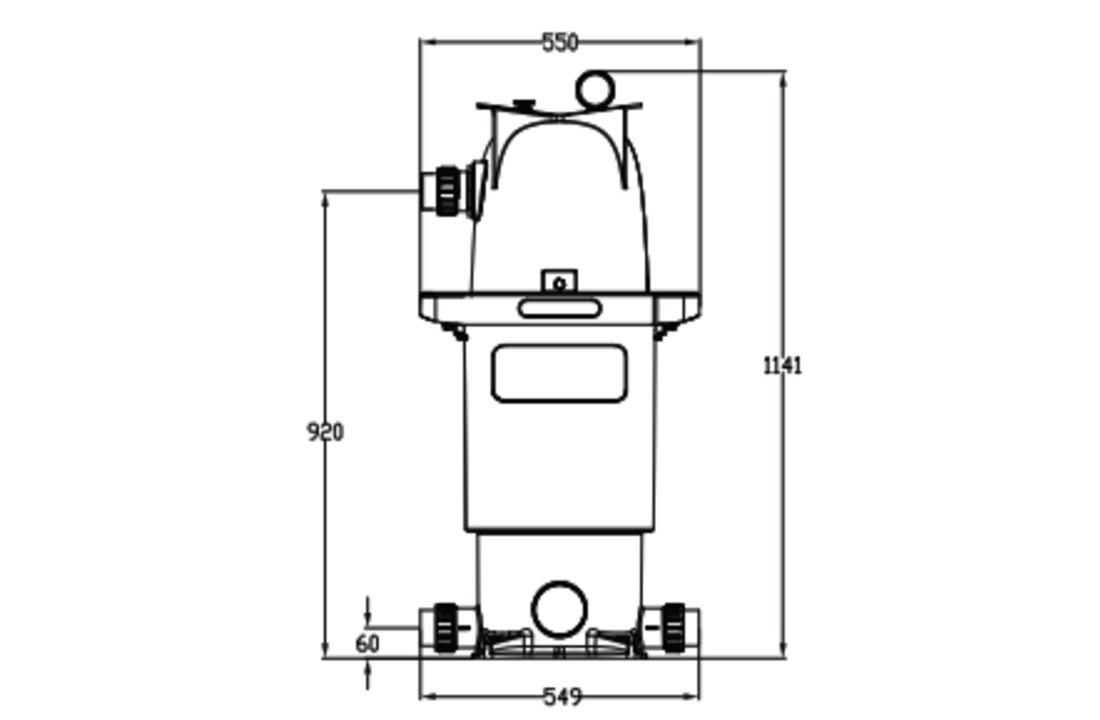 Multicyclone filtersysteem Duo