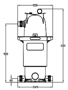 Multicyclone filtersysteem Duo