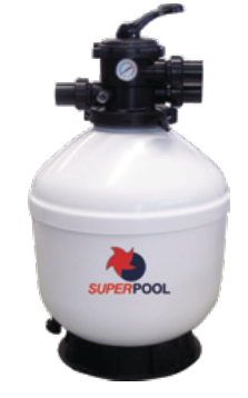 SuperPool gelamineerde zandfilter top
