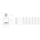 SuperPool gelamineerde zandfilter top
