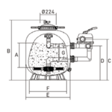 Superpool Pro gewikkelde filters