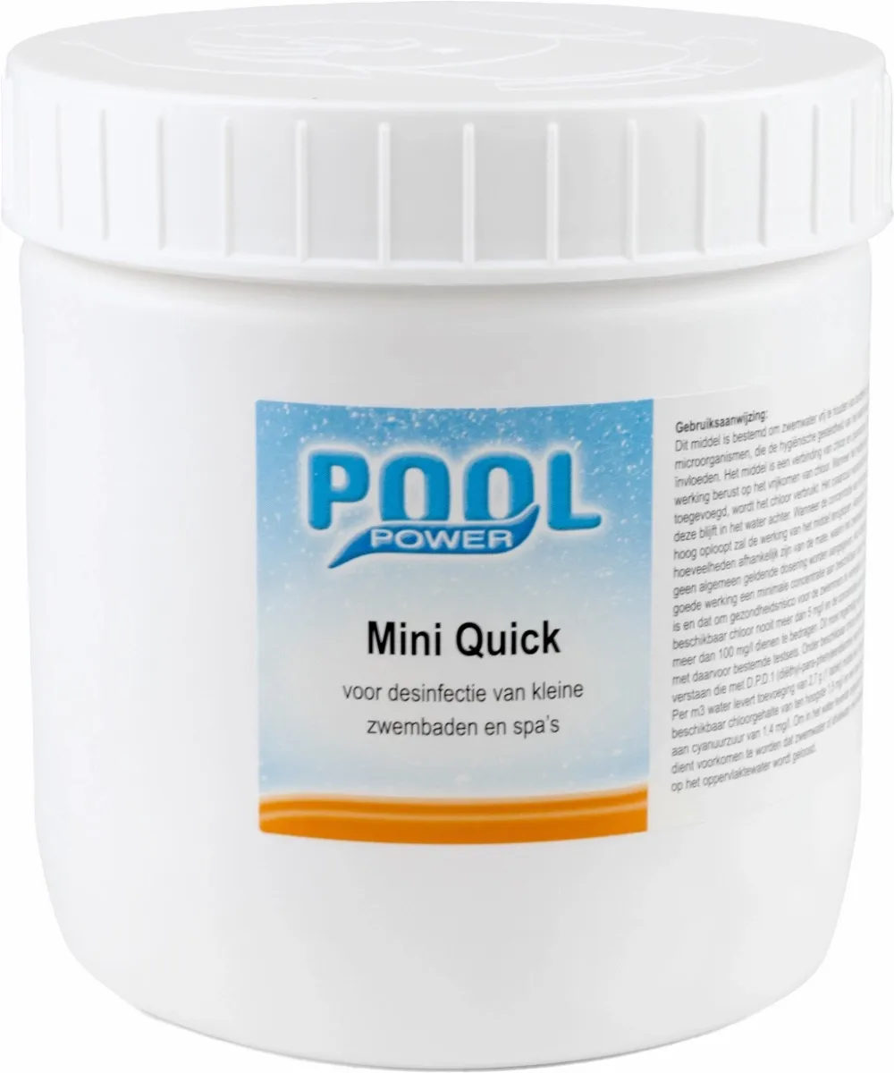 Melpool mini quick chloortabletten