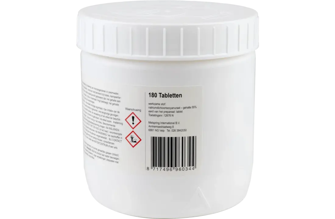 Melpool mini quick chloortabletten