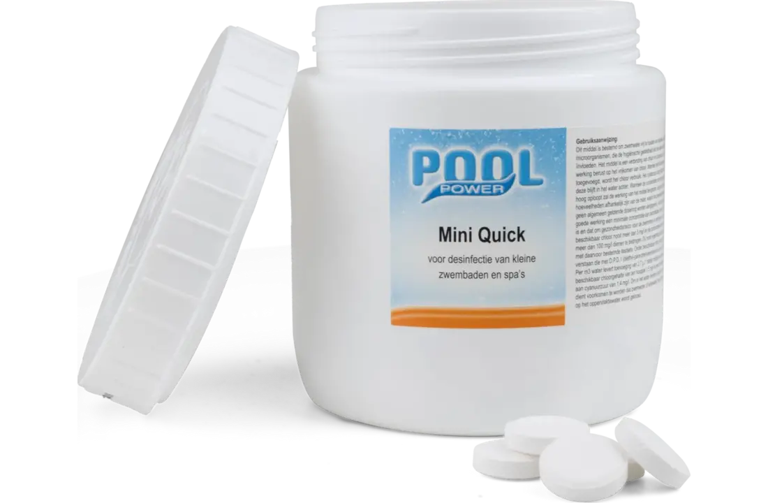 Melpool mini quick chloortabletten