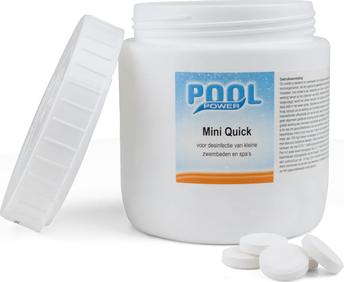 Melpool mini quick chloortabletten