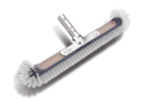 Poolstyle Wandborstel met aluminium handvat