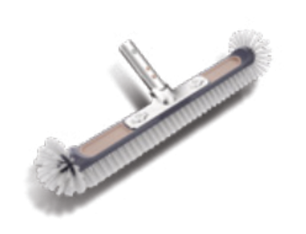 Poolstyle Wandborstel met aluminium handvat