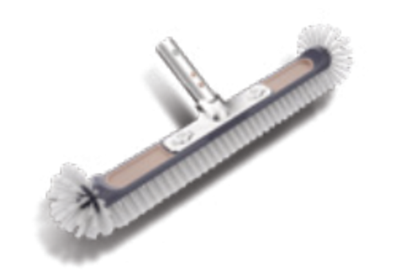 Poolstyle Wandborstel met aluminium handvat