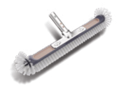 Poolstyle Wandborstel met aluminium handvat