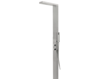 CRM douche standaard RVS