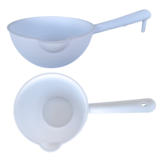 Scheplepel plastic 1 L of 2 L