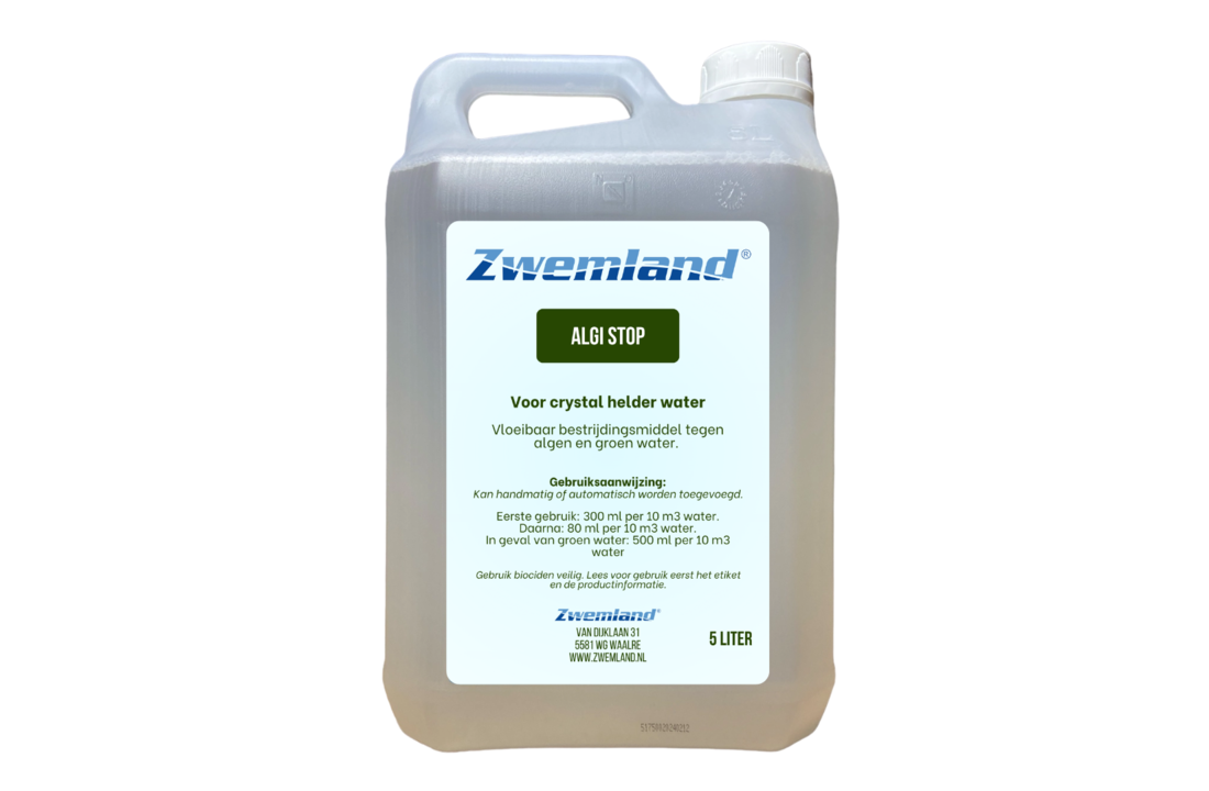 Zwemland Zwembad Anti Alg 5 liter - Algi-stop