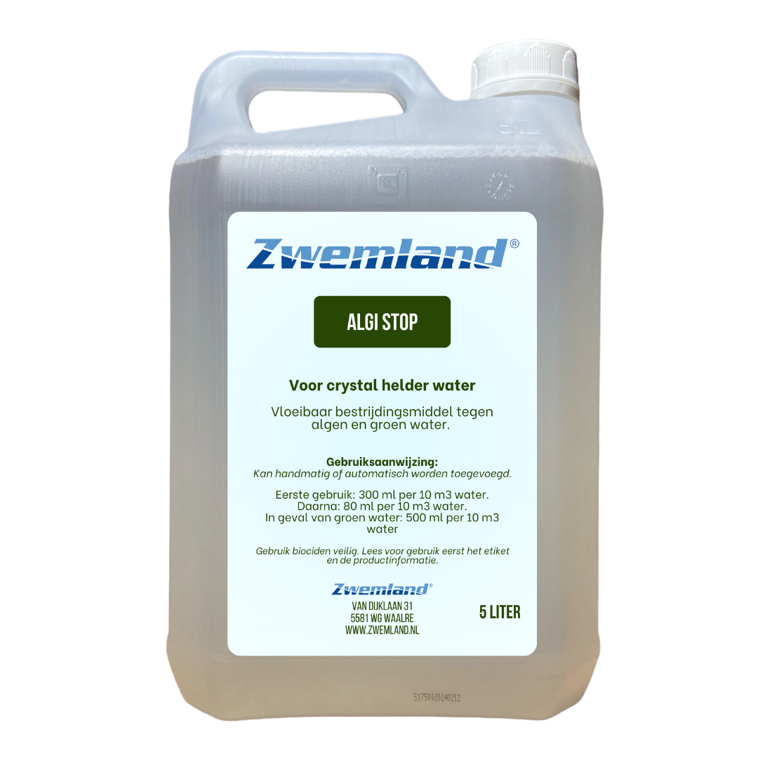 Zwemland Zwembad Anti Alg 5 liter - Algi-stop