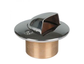 Hugo Lahme RVS inlaatschelp voor beton- en prefabbaden