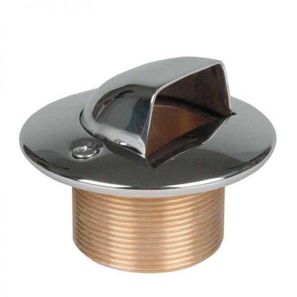 Hugo Lahme RVS inlaatschelp voor beton- en prefabbaden