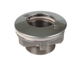 Hugo Lahme afzuigfitting brons voor foliebaden