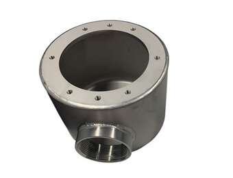 Behncke inbouwhuis bodemput RVS ø150