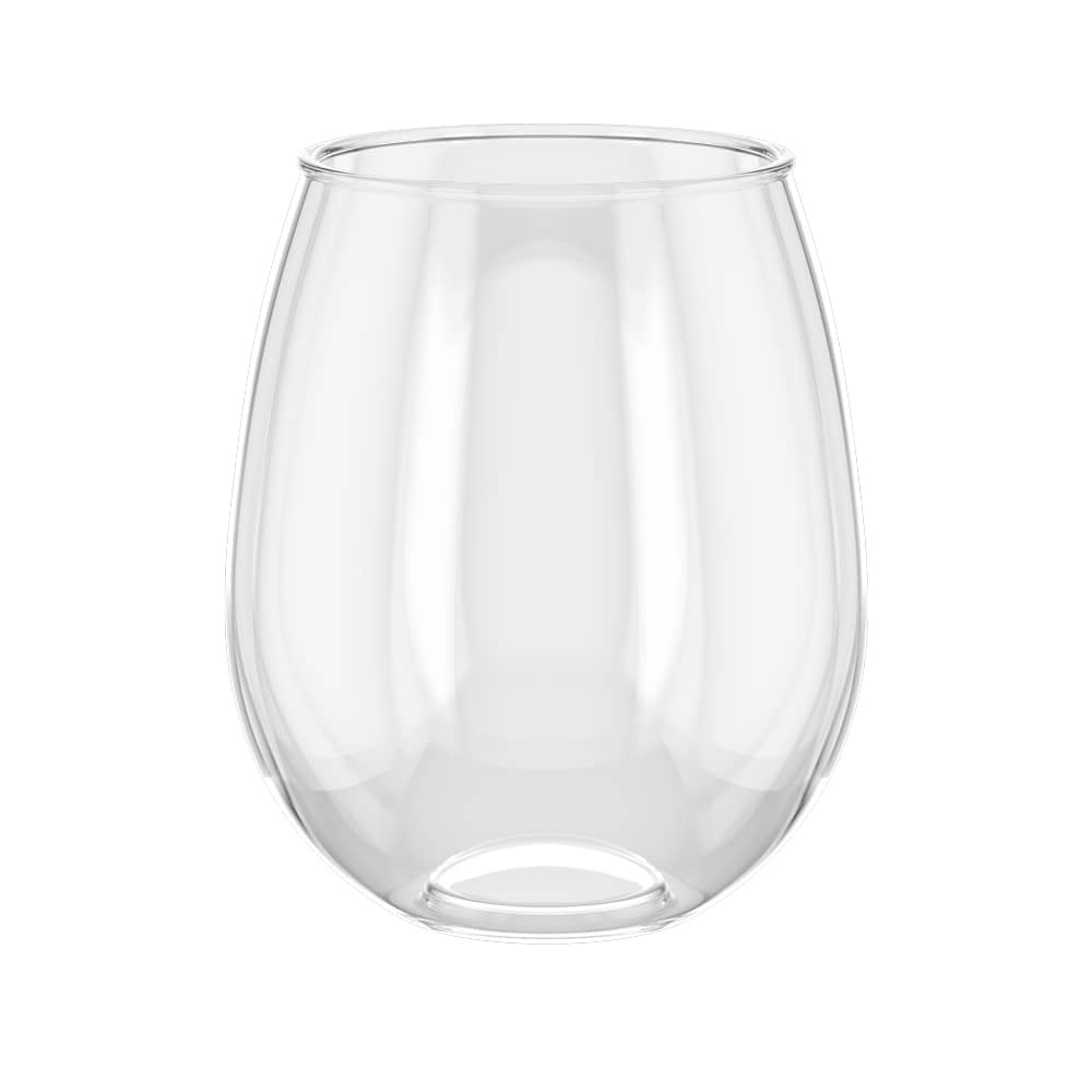 HappyGlass Kunststof Water of Wijn Glas 400ml - 4 stuks