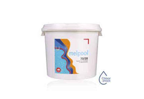 Melpool 70G ongestabiliseerd chloor - Tabletten of granulaat