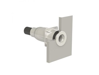 Duravision Vision wanddoorvoer LED 2” binnendraad, ø 50/63 mm