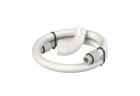 Duravision Vision LED flexible buis met knie tbv. 1½” & 2” wanddoorvoeren