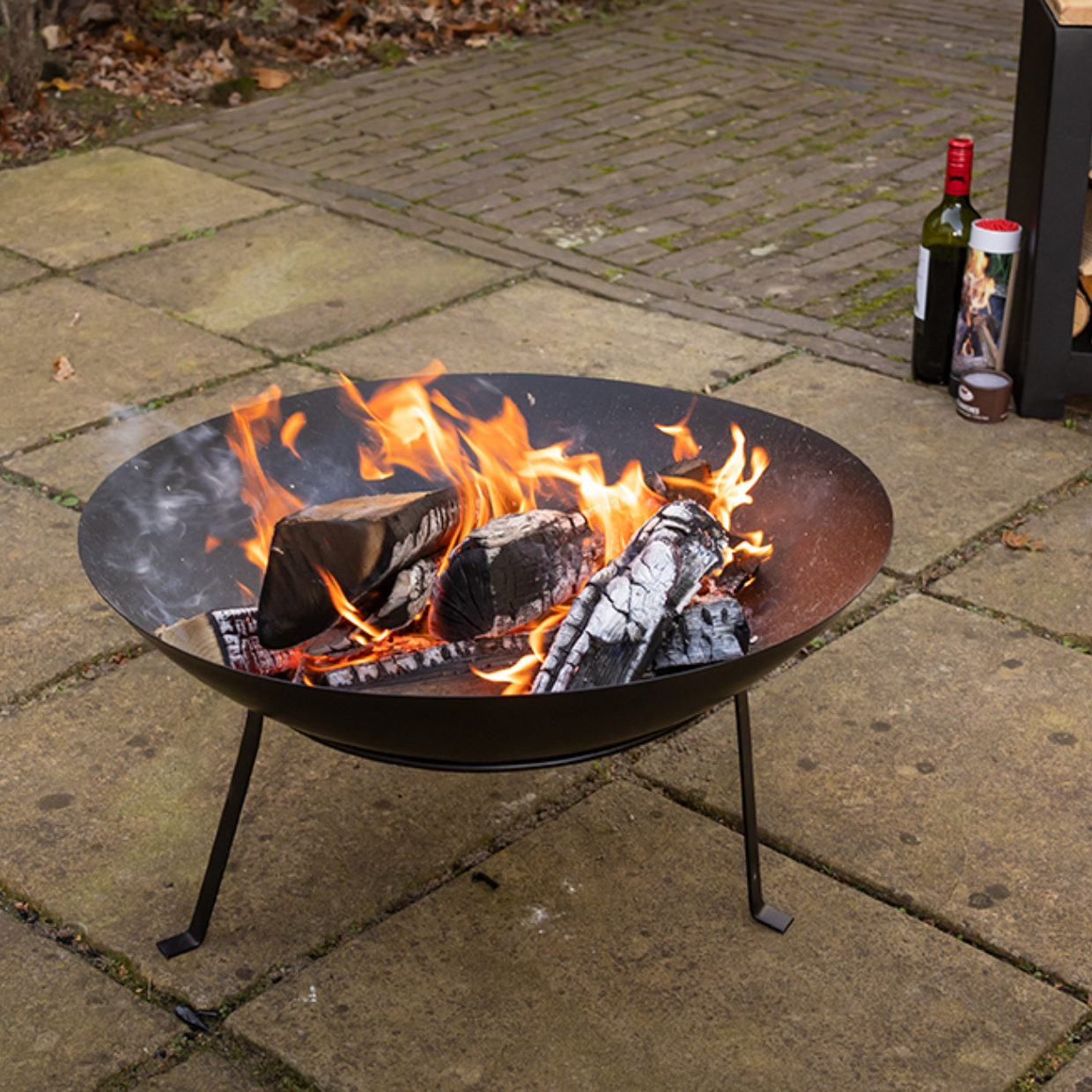 Fancy Flames Vuurschaal op Pootjes Ø 60 cm