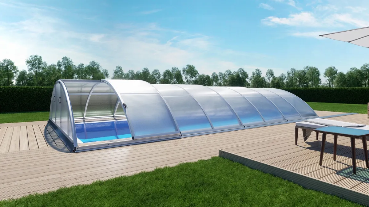 Albixon Klasik zwembadoverkapping standaard maten