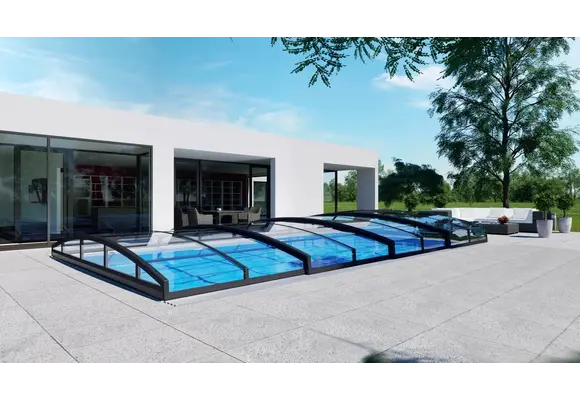 Albixon Casablanca Infinity zwembadoverkapping standaard maten