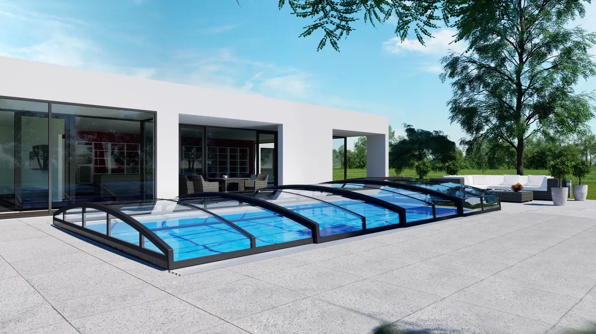 Albixon Casablanca Infinity zwembadoverkapping standaard maten