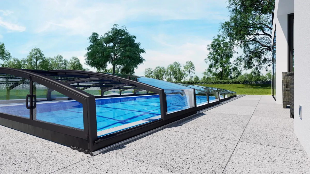 Albixon Casablanca Infinity zwembadoverkapping standaard maten