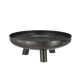 Fancy Flames Ronde Vuurschaal met Handvat en Pootjes