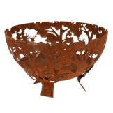 Fancy Flames Vuurschaal Roest Lasercut Ø 58 cm