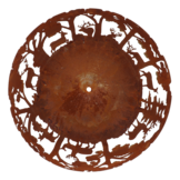 Fancy Flames Vuurschaal Roest Lasercut Ø 58 cm