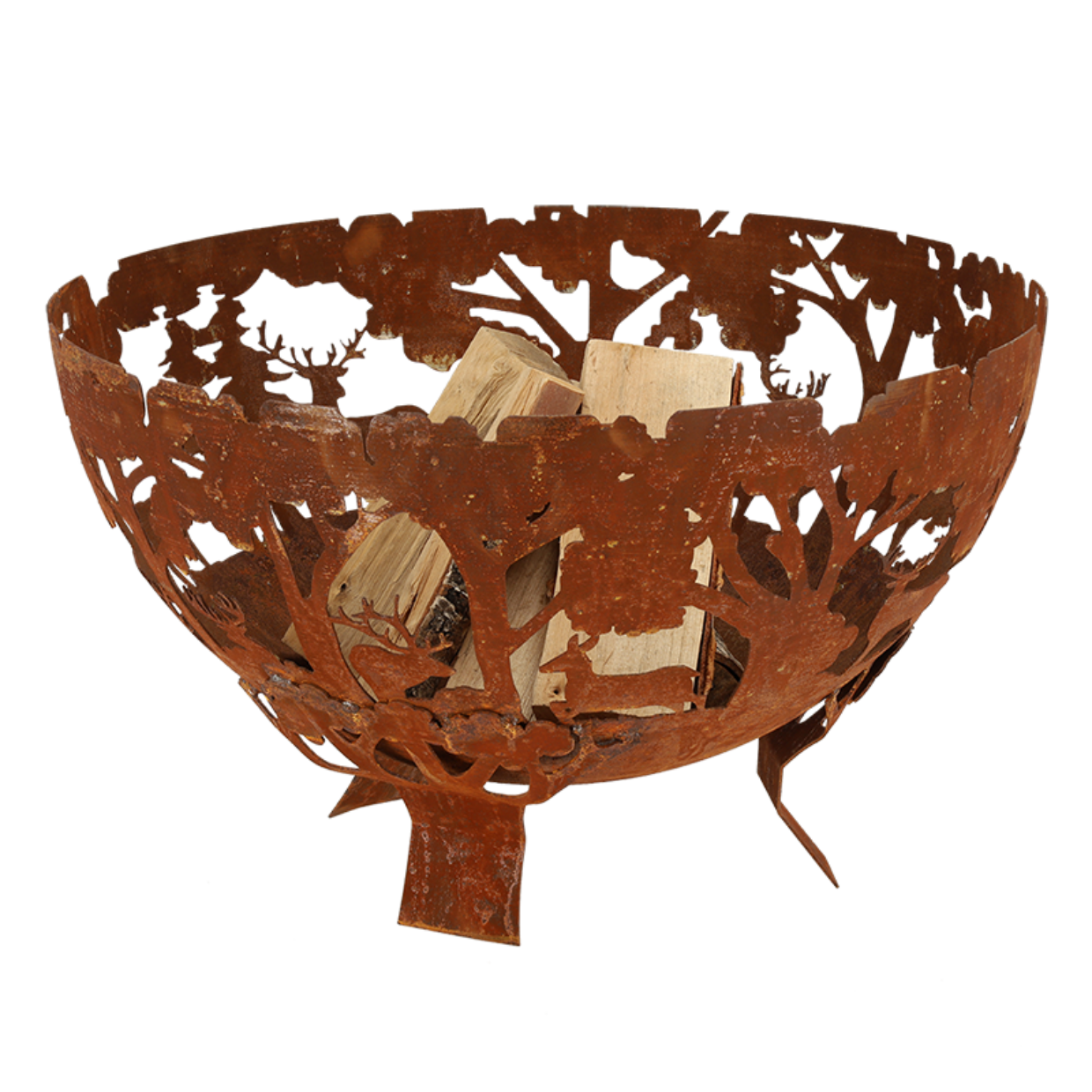 Fancy Flames Vuurschaal Roest Lasercut Ø 58 cm