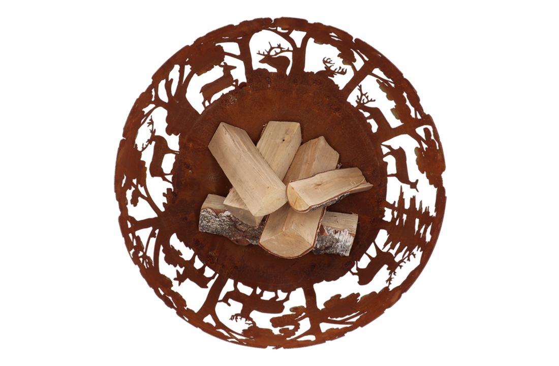 Fancy Flames Vuurschaal Roest Lasercut Ø 58 cm