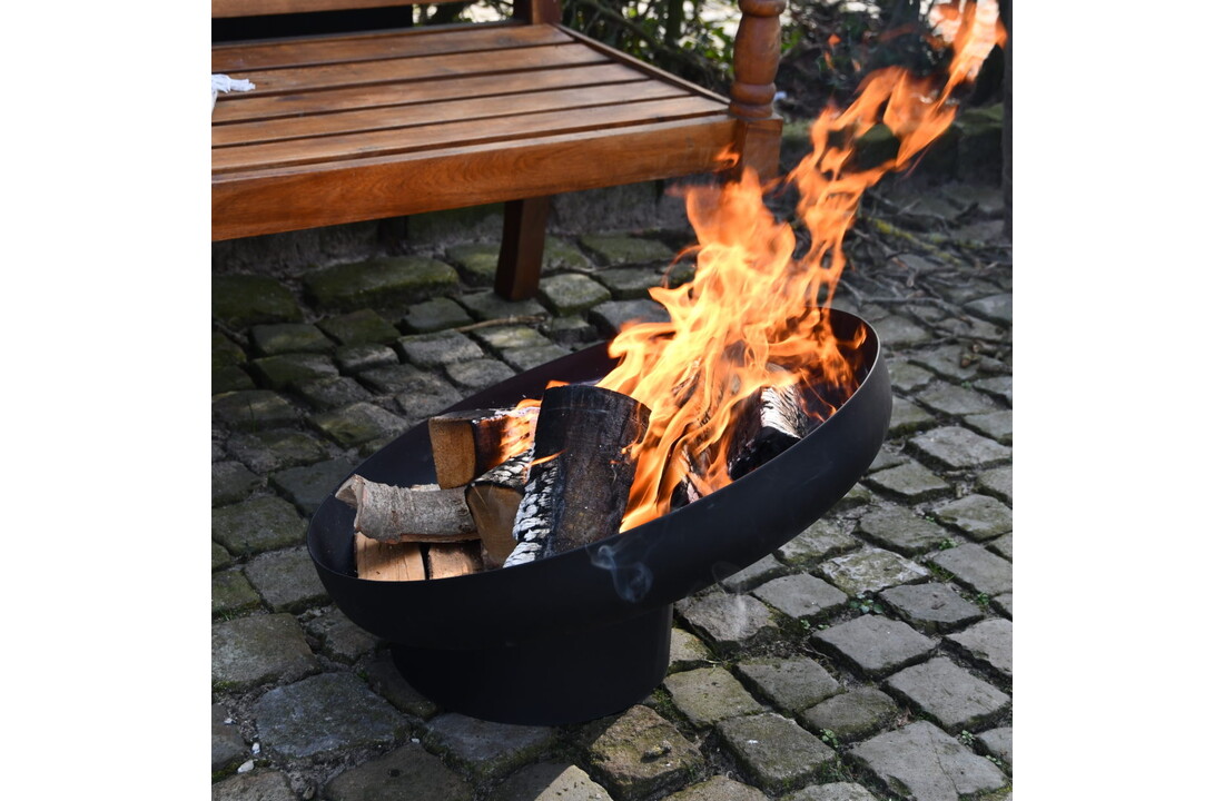 Fancy Flames Schuine Vuurschaal