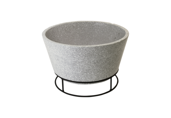 Fancy Flames Keramiek Vuurschaal in Betonlook